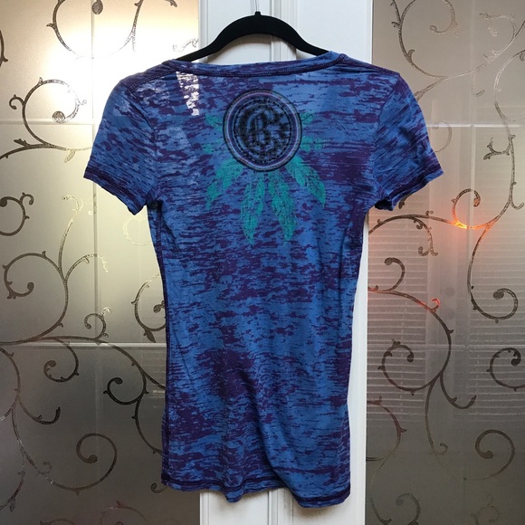 NWOT- CRASH & BURN- BURNOUT GRAPIC TEE - Picture 5 of 6